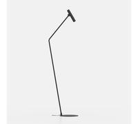 EGLO Almudaina - Lampada a piantana a LED con faretto spot orientabile, in metallo nero, lampada da soggiorno minimalista, colore luce bianco caldo, 157 cm