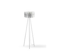 Piantana Moderna Amanda Polilux ® Argento E Metallo 1 Luce E27