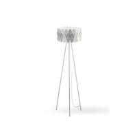 Piantana Moderna Amanda Polilux ® Argento E Metallo 1 Luce E27 [EEK: A++]