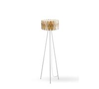 Piantana Moderna Amanda Polilux ® New Gold E Metallo 1 Luce E27