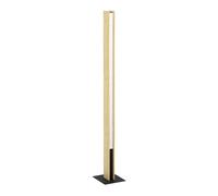 Piantana Moderna Anchorena-Z Legno Marrone Luce Led Integrato 35W [EEK: A++]