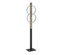 Piantana Moderna Boyal Acciaio Nero 2 Luci Led Integrato 12W [EEK: A++]