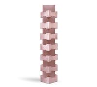 Piantana Moderna Building Polilux ® Pink Metal E Metallo Bianco 3 Luci E27 [EEK: A++]