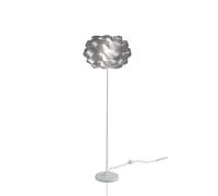 Piantana Moderna Cloud Polilux ® Argento E Metallo 1 Luce E27 [EEK: A++]