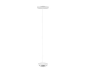 Piantana Moderna Colonna Metallo Bianco 4 Luci Gx53 9W 3000K Luce Calda