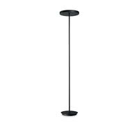 Piantana Moderna Colonna Metallo Nero 4 Luci Gx53 9W 3000K Luce Calda