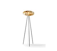 Piantana Moderna Flat Polilux ® New Gold E Metallo 1 Luce E27 [EEK: A++]