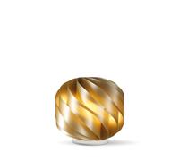 Piantana Moderna Globe Polilux ® New Gold Materie Plastiche 2 Luci E27