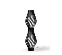 Piantana Moderna Helios Polilux ® Nero 2 Luci E27 H123Cm