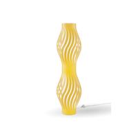 Piantana Moderna Helios Polilux ® Ocra Pastello 2 Luci E27 H123Cm