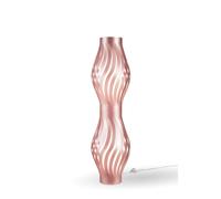 Piantana Moderna Helios Polilux ® Pink Metal 2 Luci E27 H123Cm