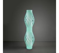 Piantana Moderna Helios Polilux ® Verde Pastello 2 Luci E27 H123Cm [EEK: A++]
