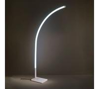 Piantana Moderna Lazer Metacrilico Bianco Opalino 1 Luce Led 19W 3000K 2000Lm