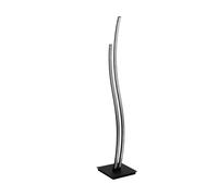 Piantana Moderna Lejias Acciaio Nero Luce Led Integrato 16W [EEK: A++]