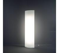 Piantana Moderna Litos In Polilux Bianco Led Integrato Made In Italy