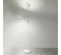 Piantana In Metallo Moderna Miranda Bianco Led