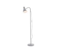 PIANTANA MODERNA "PEOPLE" IN METALLO BIANCO 1XE27 40W