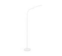 Briloner - Lampada da terra LED dimmerabile come decorazione del soggiorno e lampada da lettura, lampada LED orientabile, lampada da soggiorno, touch, illuminazione indiretta, bianco