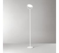 Plato piantana in metallo bianco Interruttore on/off e dimmer a pedale LED 30W 3000K CRI?80 220-240V 50/60Hz 2968Lm