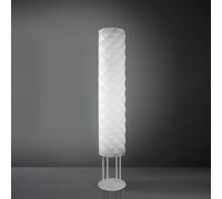 Piantana Moderna Prisma Polilux ® Bianco E Metallo 3 Luci E27 [EEK: A++]