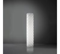 Piantana Moderna Prisma Polilux ® Bianco E Metallo 3 Luci E27 H122Cm [EEK: A++]