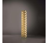 Piantana Moderna Prisma Polilux ® New Gold E Metallo 3 Luci E27 H122Cm [EEK: A++]