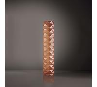 Piantana Moderna Prisma Polilux ® Rame E Metallo 3 Luci E27 H122Cm