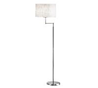 Piantana Moderna Round Hotel Metallo Cromo 1 Luce E27 Ip20