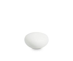 Piantana Moderna Sasso Materie Plastiche Bianco 1 Luce G9 3W 3000K Luce Calda