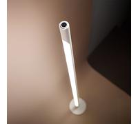 Piantana In Metallo Moderna Stick Bianco Led
