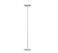 Piantana Moderna Style Metallo Grigio Vetro Bianco 6 Luci Gx53 [EEK: A++]