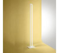 Piantana in metallo bianco Sway LED 27W CCT 3000K 4000K 6000K 2495Lm