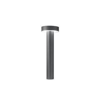 Piantana Moderna Tesla Alluminio Antracite 4 Luci 3W 3000K Luce Calda H60Cm