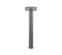 Piantana Moderna Tesla Alluminio Antracite 4 Luci 3W 3000K Luce Calda H80Cm