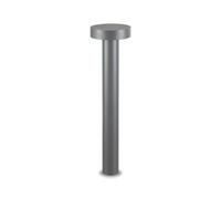 Piantana Moderna Tesla Alluminio Antracite 4 Luci 3W 3000K Luce Calda H80Cm