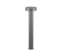 Piantana Moderna Tesla Alluminio Antracite 4 Luci 3W 3000K Luce Calda H80Cm