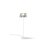 Piantana Moderna Wanda Polilux ® Argento E Metallo 1 Luce E27
