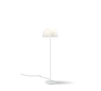 Piantana Moderna Wanda Polilux ® Bianco E Metallo 1 Luce E27 [EEK: A++]