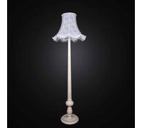 PIANTANA MODERNO IN LEGNO SHABBY CHIC BIANCO 1 LUCE BGA 2742-PT