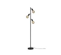 Piantana Nordico Kuglo Metallo Nero 3 Luci E27 [EEK: A++]