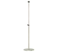 Piantana Palo e Base per Riscaldatore Pegaso 50x200 cm in Acciaio