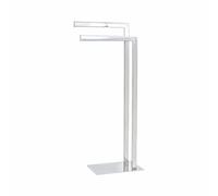 PIANTANA PORTA ASCIUGAMANI DA APPOGGIO BRACCI PORTA TELI SET BAGNO LUCIDO ZEUS