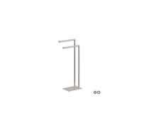 PIANTANA PORTA ASCIUGAMANI POSEIDON Spazzolato cm 18 x h.77,2x33,5