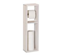 Piantana Porta Cartaigienica 4 Rotoli Carta Igienica Bagno HLP 70x20x13 cm Legno