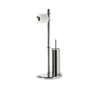 PIANTANA PORTAROTOLO E PORTASCOPINO BAGNO GEDY HIBISCU,SERIE ACCESSORI BAGNO 180