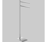 PIANTANA PORTASALVIETTE TRILLY Cromato L 14 X P 34 X H 83.5 cm