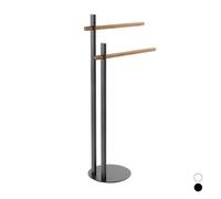 PIANTANA PORTASCIUGAMANI BRACCI BAMBOO Nera bracci bamboo