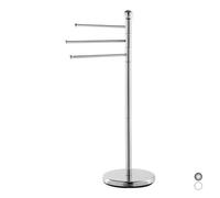 PIANTANA PORTASCIUGAMANI CON 3 BRACCI Cromo