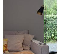 Piantana PR Home Vienna, nera, a 1 luce, altezza 147 cm PR Home