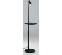 PIANTANA RELAX ORIENTBILE NERA E MARMO 1 LUCE ATTACCO GU10 30X150CM